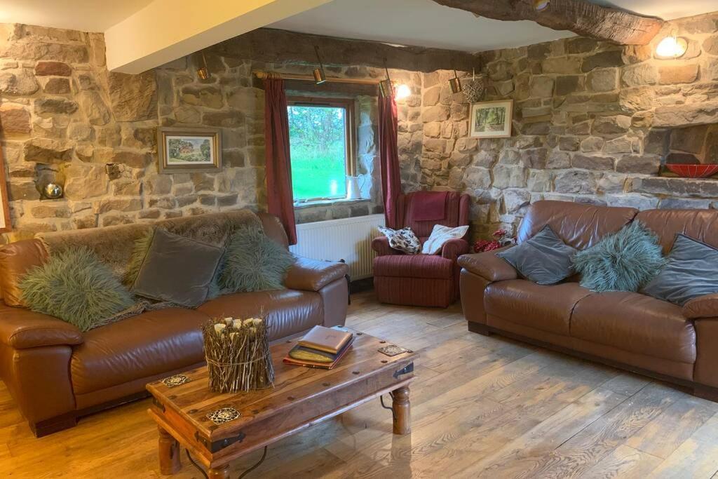Stunning Secluded Peak District Luxurious Barn Villa Leek Esterno foto
